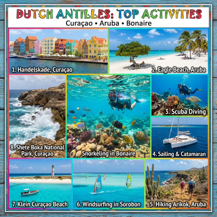 Topactiviteiten voor je vakantie op de Nederlandse Antillen