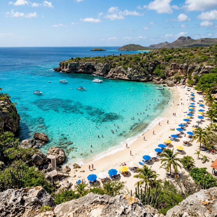 Playa Kenepa Grandi (grote knip) Curacao