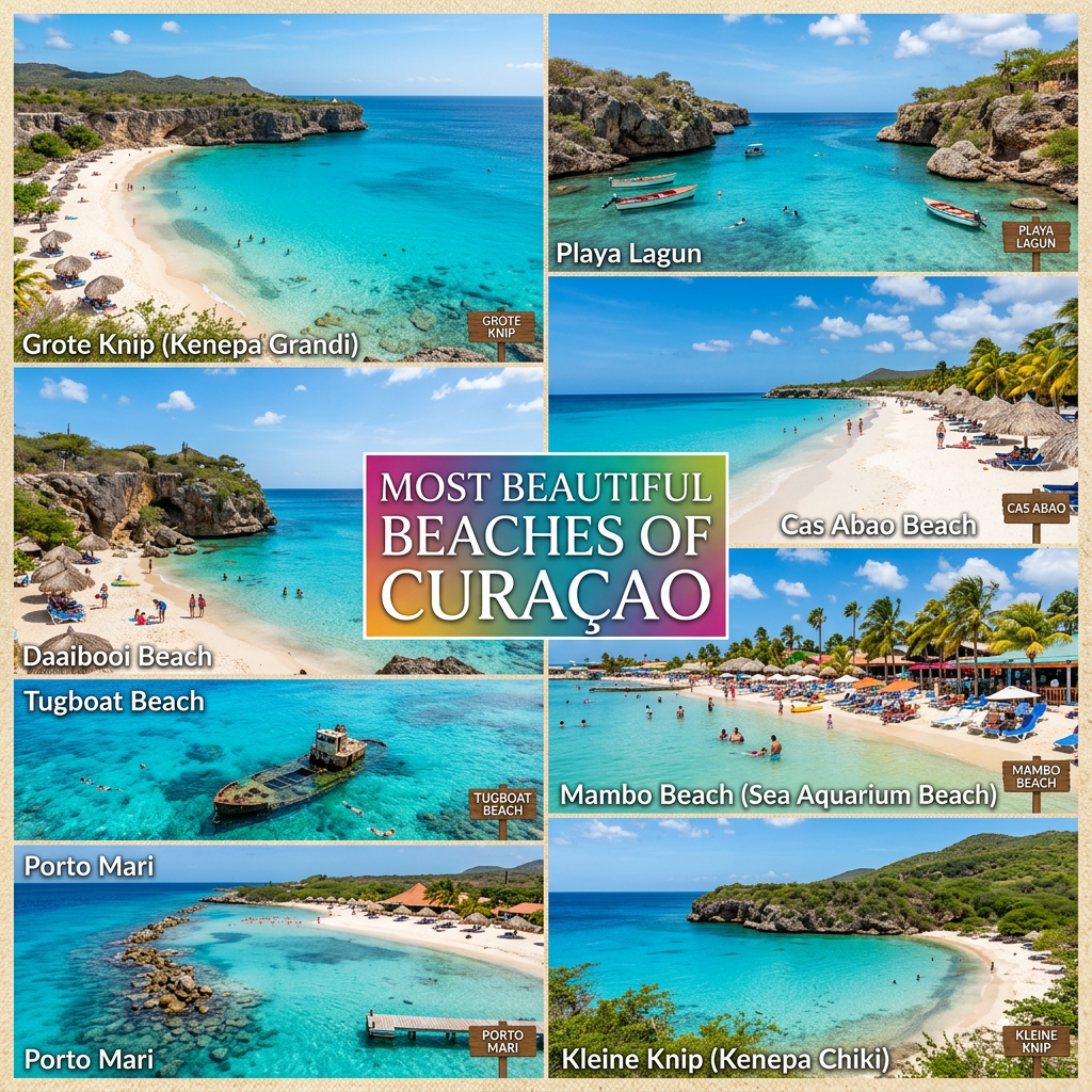 De mooiste stranden van Curaçao