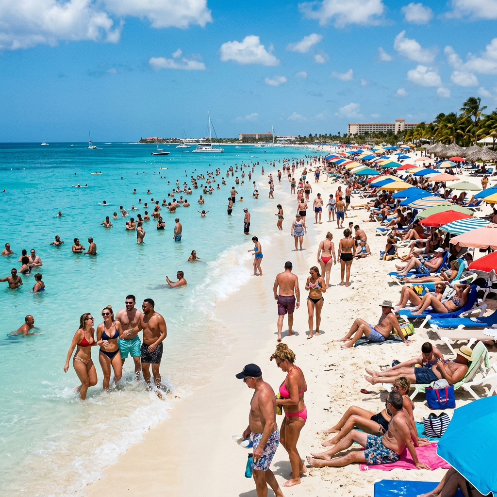 Aruba is heel populair bij vakantiegangers