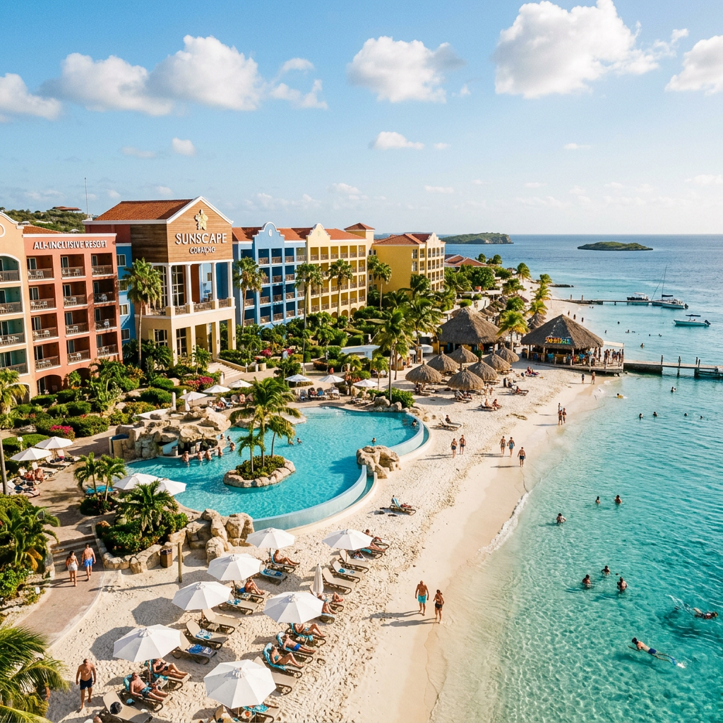 All Inclusive Curacao in een all inclusive hotel aan het strand
