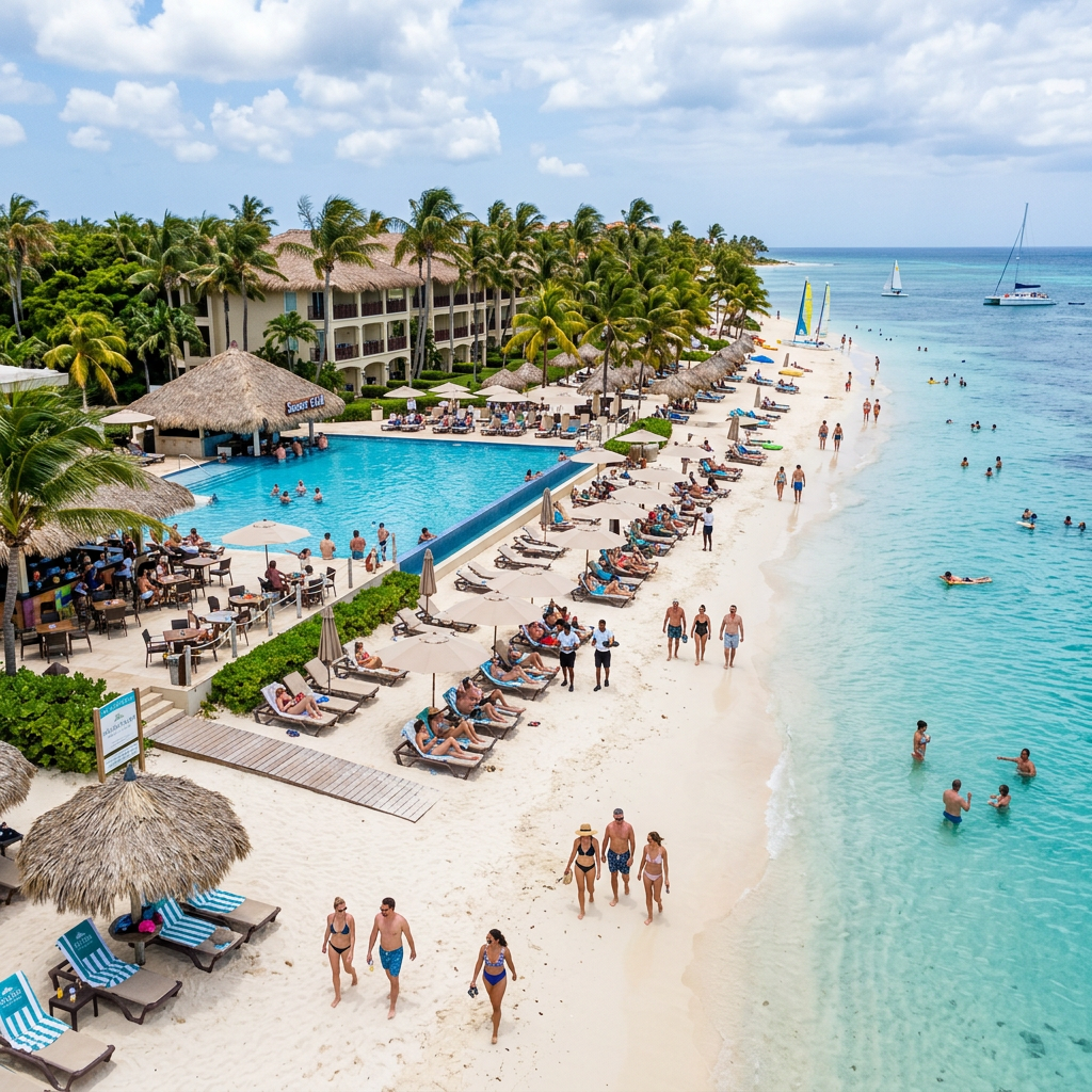 All Inclusive Aruba in een all inclusive hotel aan het strand