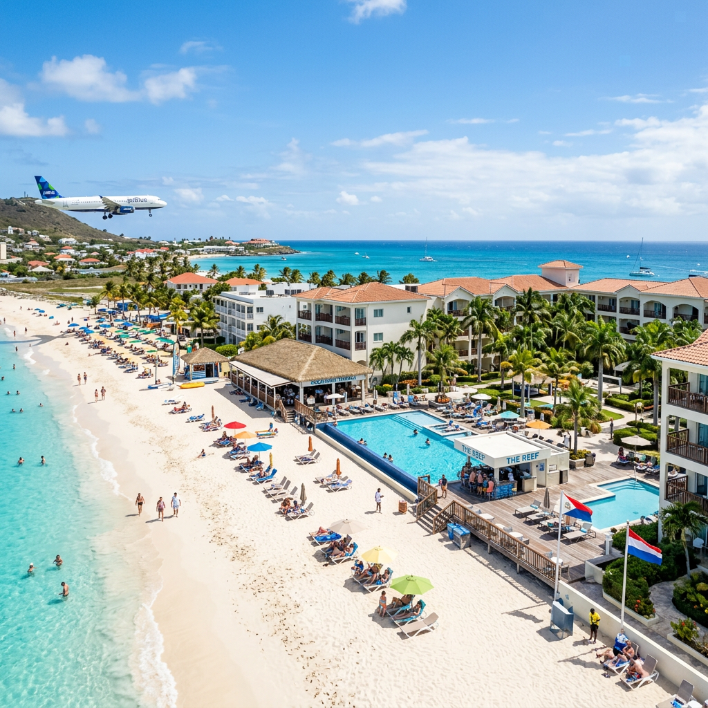All Inclusive Sint Maarten in een all inclusive hotel aan het strand